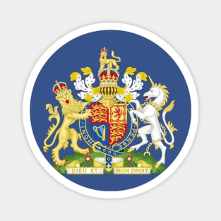 Royal Coat of Arms of the United Kingdom (Tudor crown) Magnet